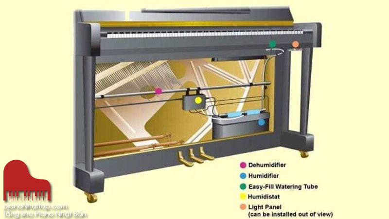 cách bảo quản đúng chuẩn, tốt cho đàn piano nhật bản tại hà hội và khí hậu miền bắc