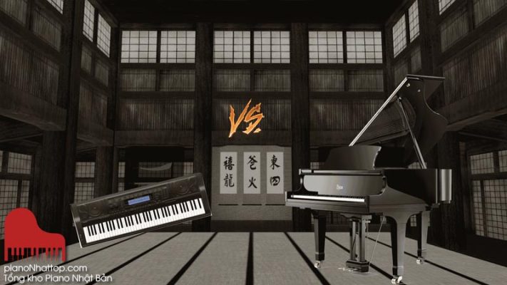2 dòng đàn piano phổ biến hiện nay