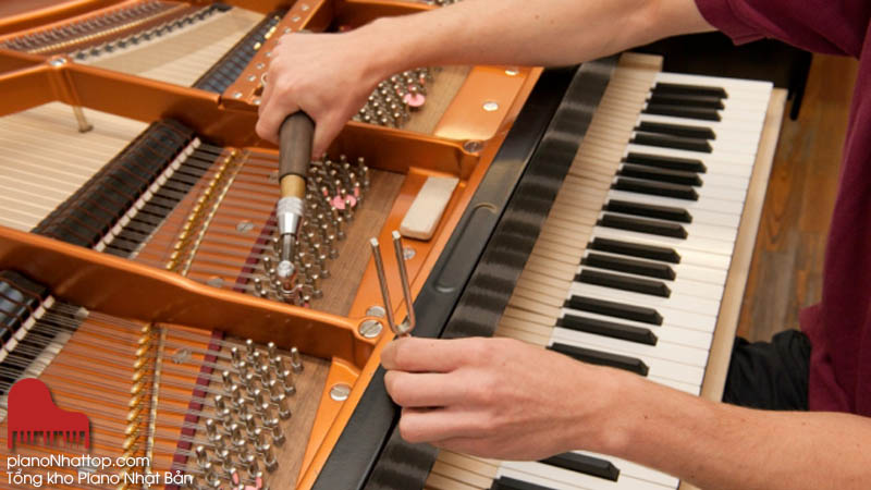 sau khi mua đàn piano, sau một thời gian cần phải bảo dưỡng
