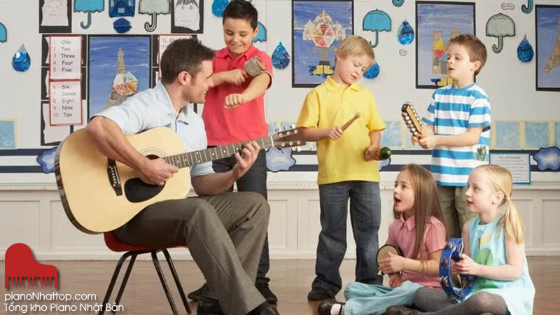 trẻ có khả năng chơi nhạc cụ nhanh nhẹn