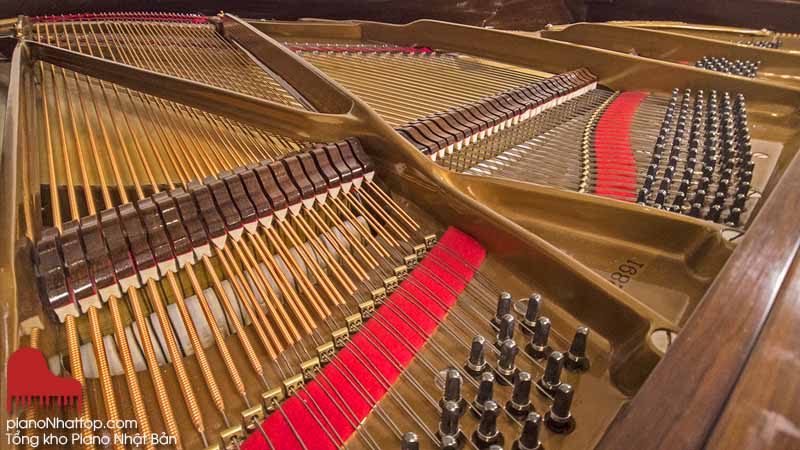 Cách hoạt động của cây đàn piano nhật bản