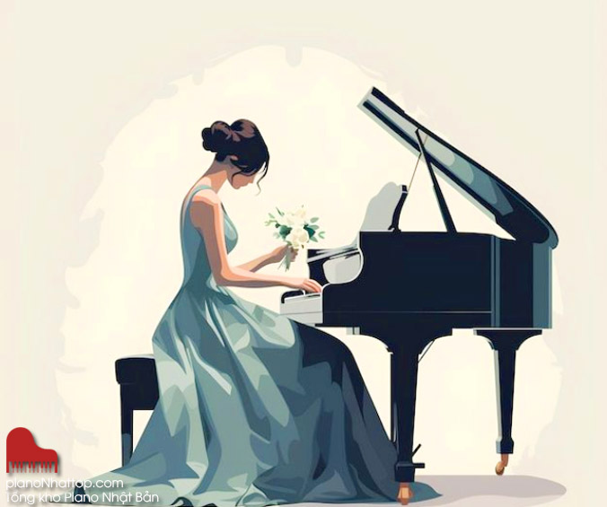 người mới bắt đầu nên học piano cơ để Có động lực chinh phục các bản nhạc khó.