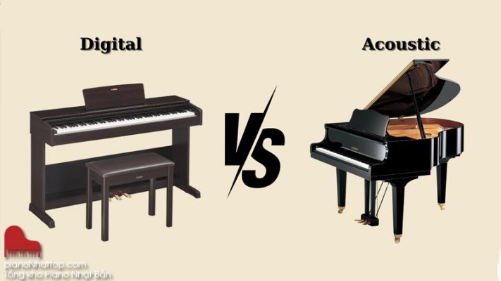 Tìm hiểu cơ bản về đàn Piano điện và cơ