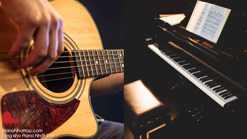 Độ khó kỹ thuật khi chơi piano và guitar, cái nào khó hơn