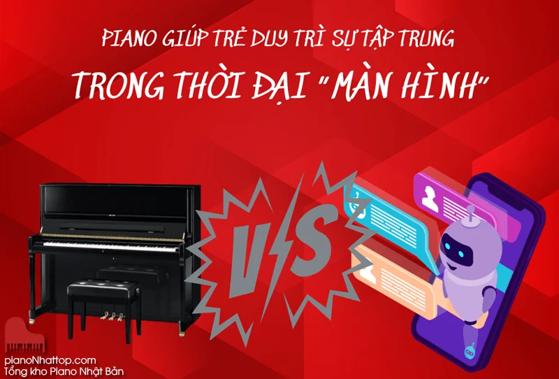 sở hữu một cây đàn piano nhật bản và luyện tập giúp Tăng khả năng kiểm soát cảm xúc