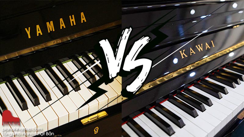 Thương hiệu đàn piano Yamaha và Kawai