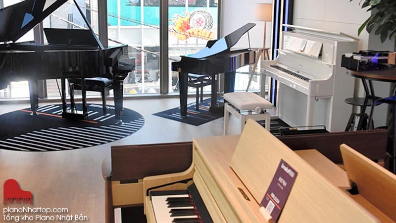 Tổng kho piano Nhật Bản tại Shop Nam Việt