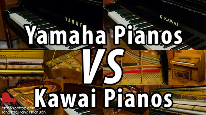 Độ bền của đàn piano Yamaha và Kawai