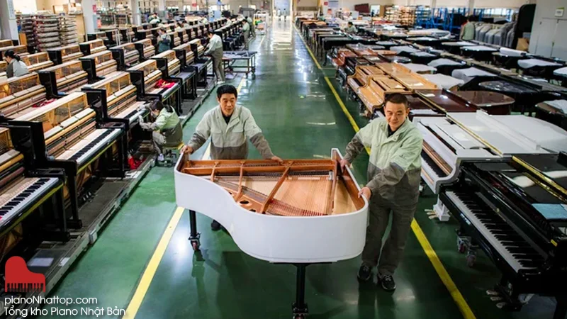 Gia công thân và khung đàn